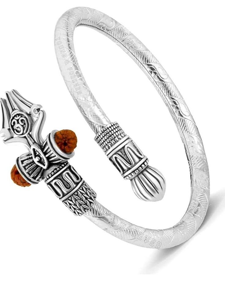 Silver Rudraksh kada (101)