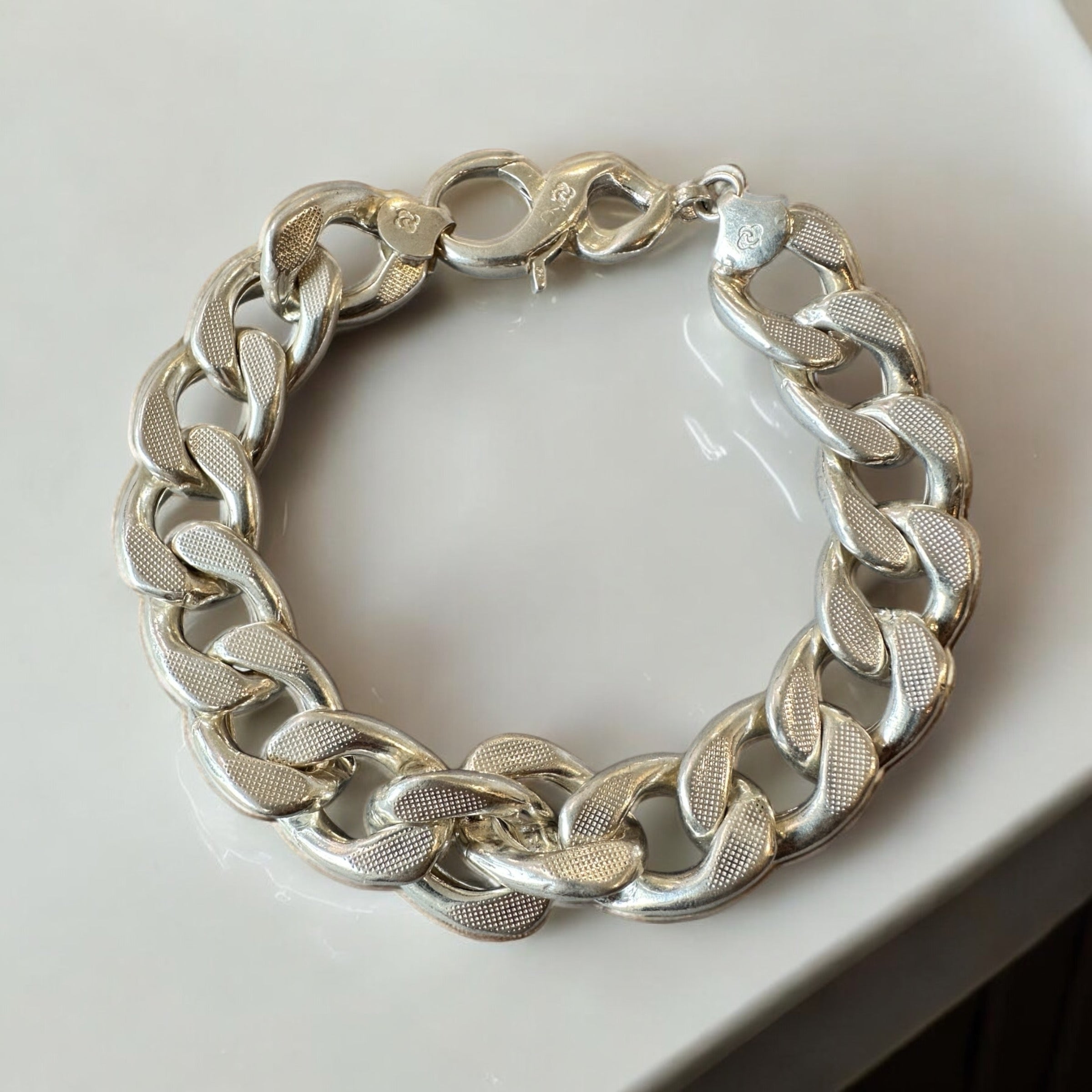 Mens Bracelet Silver Sterling 925 Hallmarked