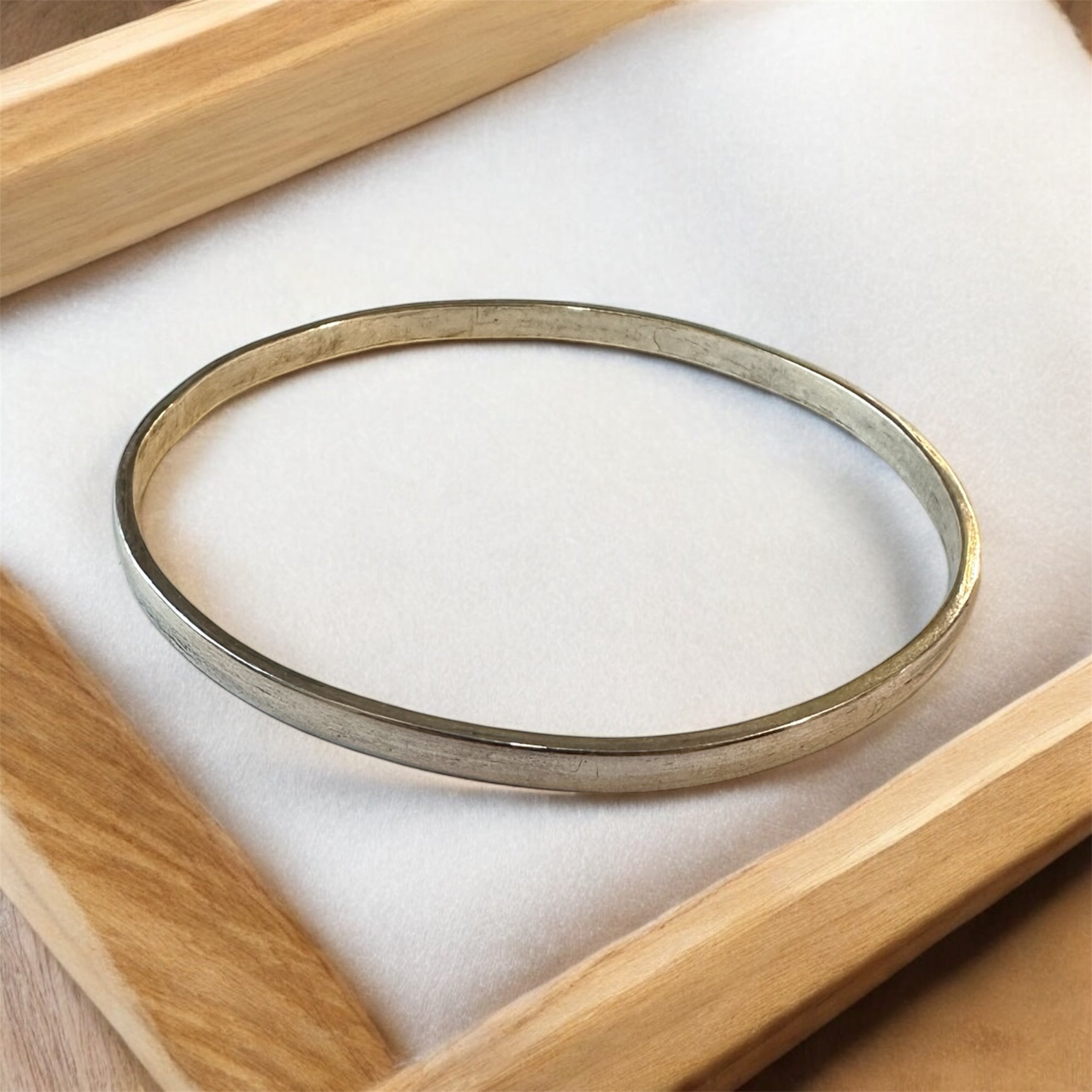Kada Sleek Openable Unisex Silver Sterling 925 Hallmarked